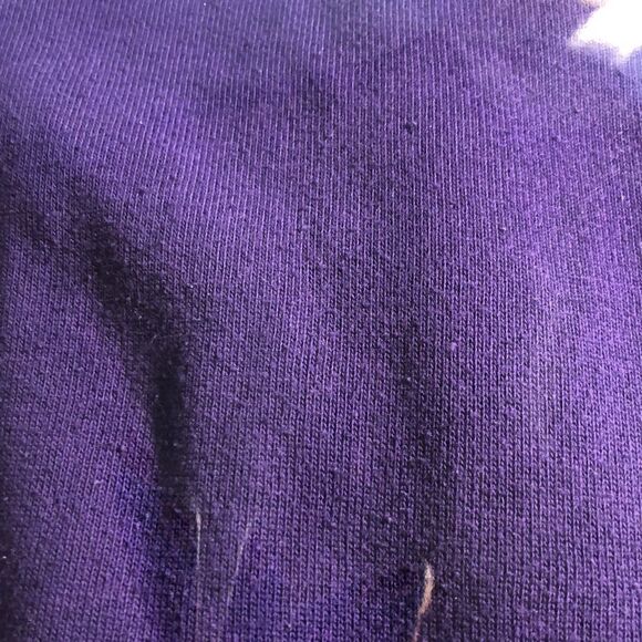 LL Bean Fleece Zip up Classic LL Bean Patch in Power Purple. Soft. All Season - Picture 16 of 17